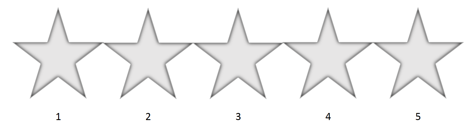 7 Star Rating Bar