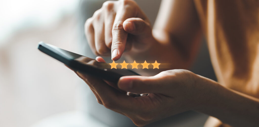 Ratings and reviews can work for you
