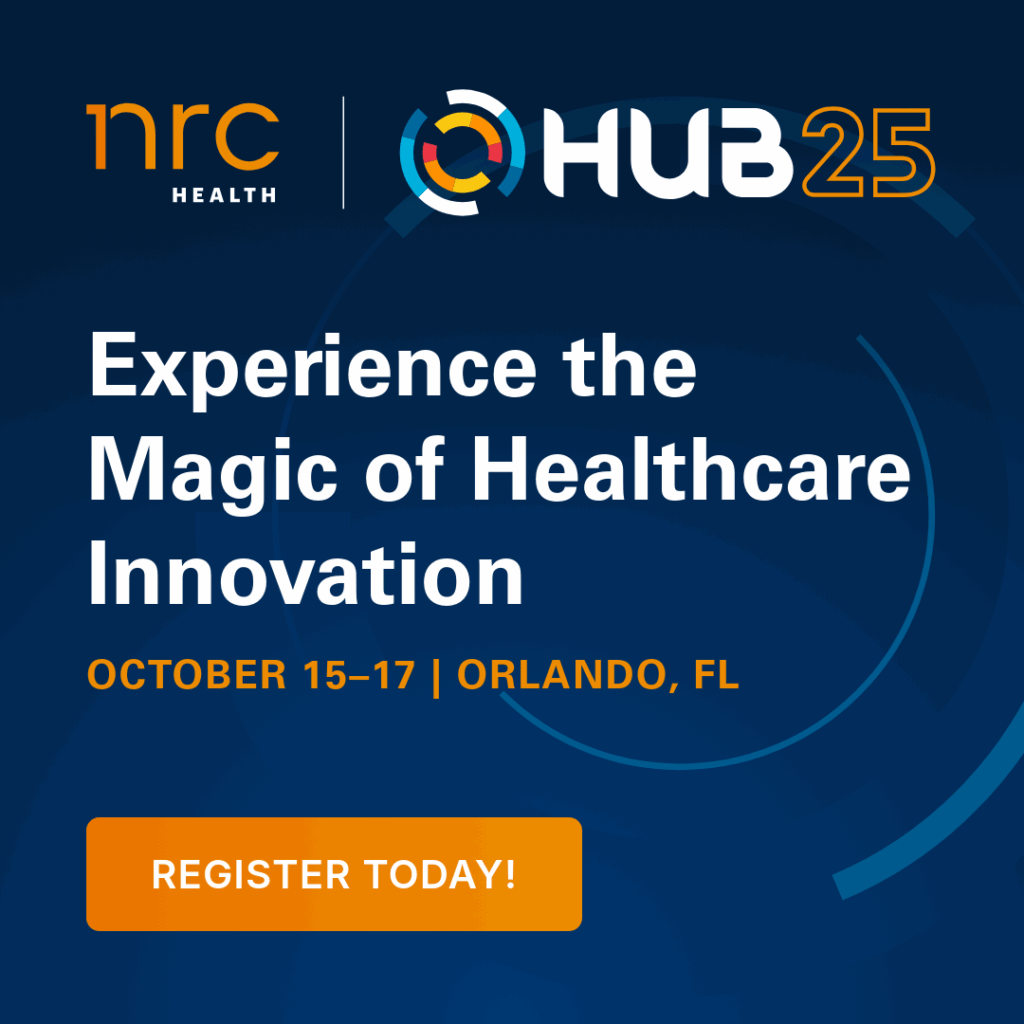 Get ready to go beyond at Human Understanding Beyond | HUB25, NRC Health’s 31st annual event bringing together healthcare leaders, innovators, and changemakers to the heart of Orlando, Florida. Join us October 15–17, 2025, for three days of groundbreaking healthcare insights, dynamic programming, and transformative collaboration.